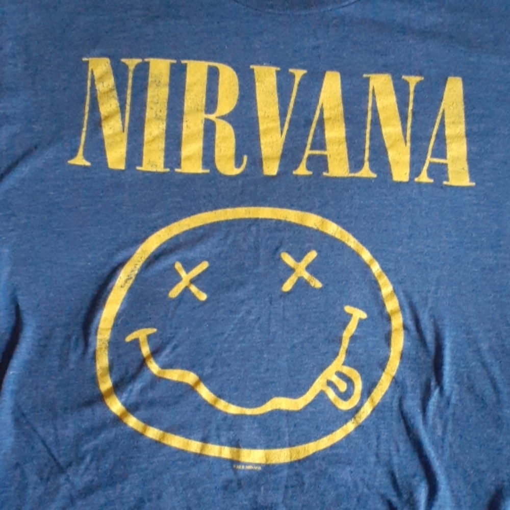 NIRVANA 'Smiley Face' XL Tee